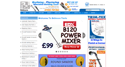 Desktop Screenshot of belmoretools.co.uk